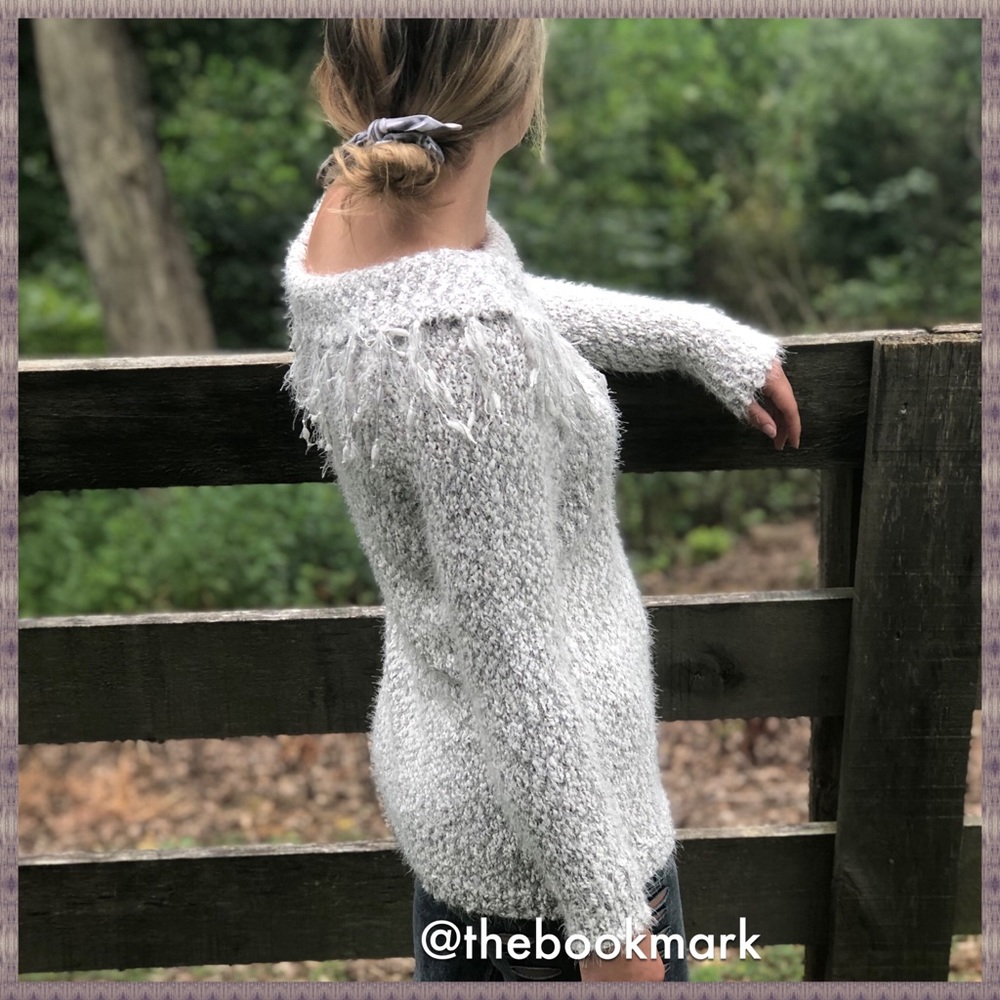 NEW! OFF THE SHOULDER SWEATER - Picture 3 of 9